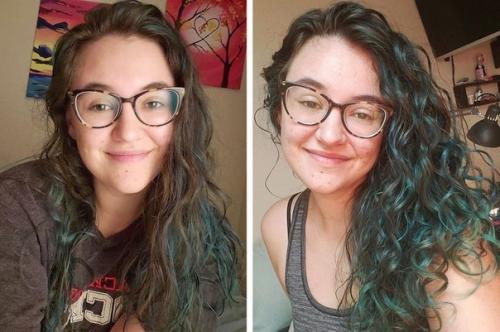 9 девушек, которые перестали мучить свои кудряшки утюжком и ахнули от увиденного результата. 06