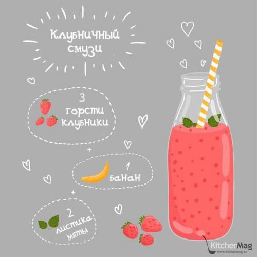 8 полезных смузи. 01