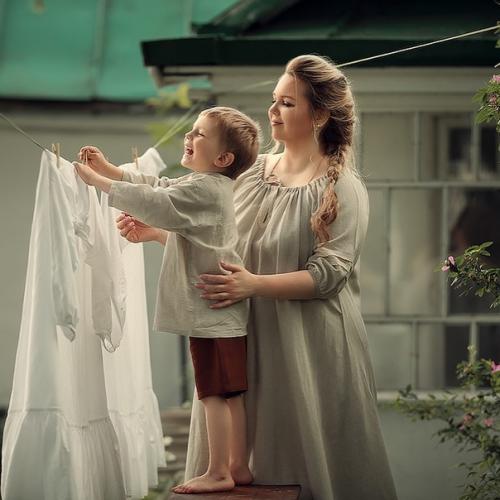 Семейная история отца Сергия, матушки вероники и их сына Андрюши. 02