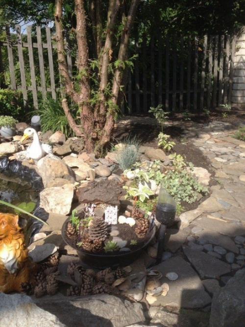 Решили сделать прудик своими руками на участке. 01