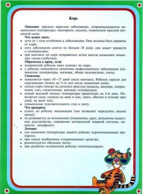 Памятка маме о детских болезнях. 04