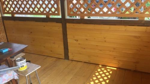 Вот такая беседочка получилась у нас! 01