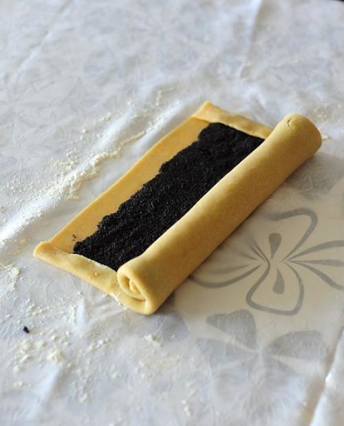 Рулеты с маком и орехами. 04