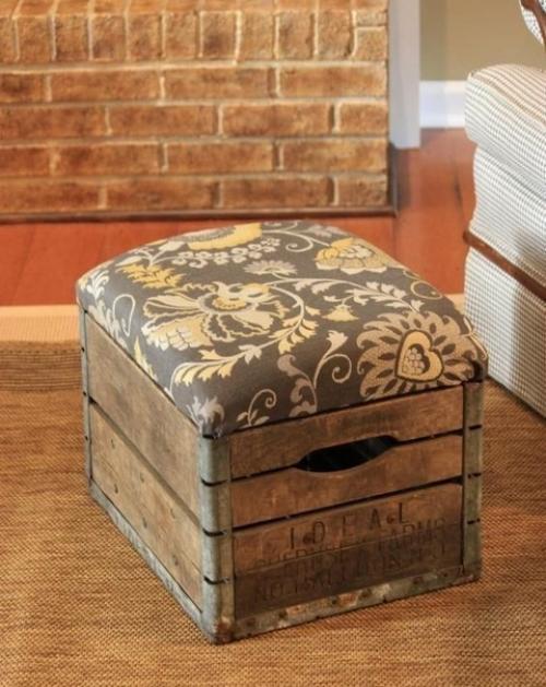 Интересные идеи для дома или дачи из старых ящиков. 06