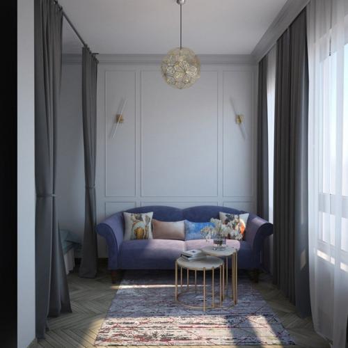 Проект квартиры 36 кв. 03