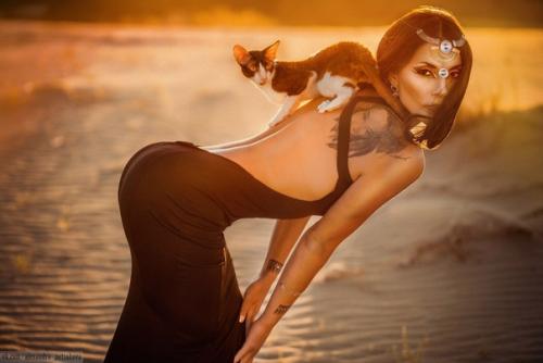 Баст - древнеегипетская богиня - кошка. 04