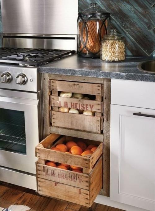 Интересные идеи для дома или дачи из старых ящиков. 02