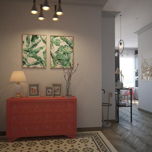 Проект квартиры 36 кв. 07