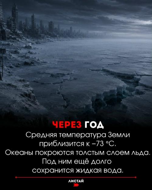 Что будет с землёй, если солнце внезапно исчезнет. 04