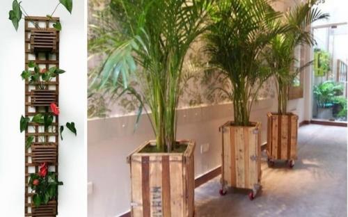Интересные идеи для дома или дачи из старых ящиков. 01
