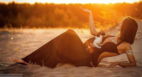 Баст - древнеегипетская богиня - кошка. 01