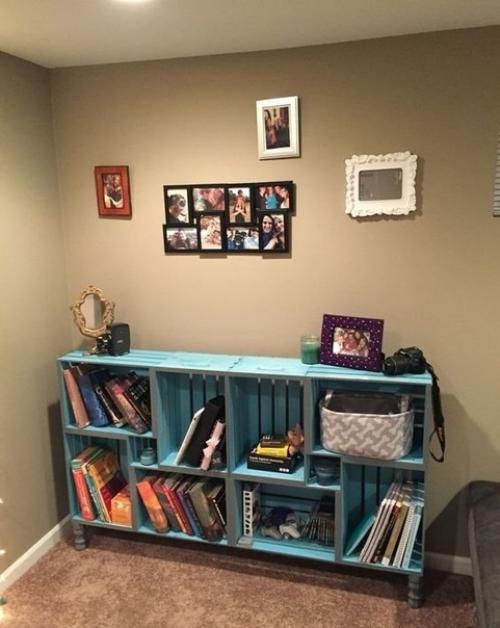 Интересные идеи для дома или дачи из старых ящиков. 07