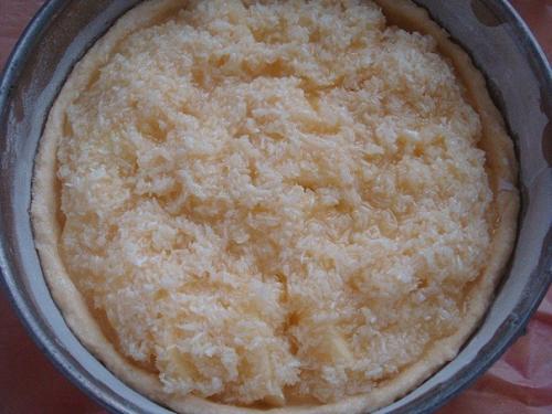 Творожный яблочный пирог с кокосовой карамелью. 03 Творожный яблочный пирог с кокосовой карамелью. 03