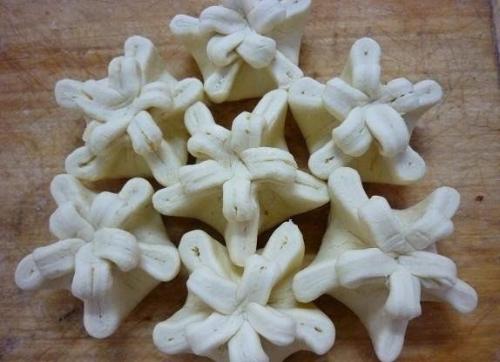 Цветы из слоеного теста. 03 Цветы из слоеного теста. 03