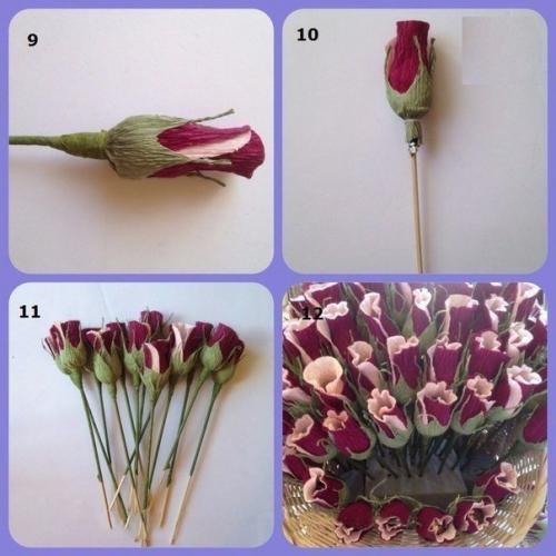 Подарочная корзина из 141-й сладкой розы? 03