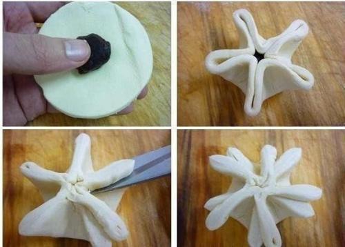 Цветы из слоеного теста. 01 Цветы из слоеного теста. 01