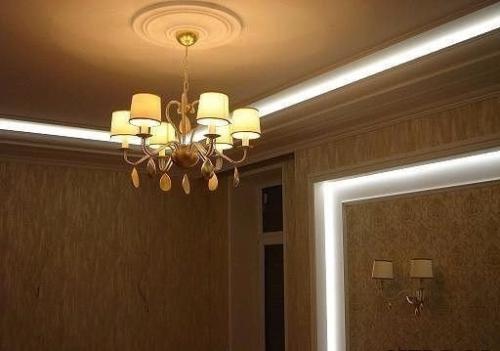 Мы делаем подсветку потолочных карнизов. 01 Мы делаем подсветку потолочных карнизов. 01