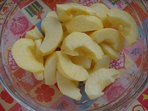 Творожный яблочный пирог с кокосовой карамелью. 02 Творожный яблочный пирог с кокосовой карамелью. 02