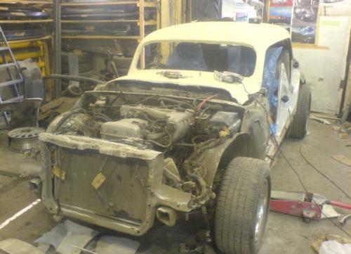 Классный самодел из старого авто. 01