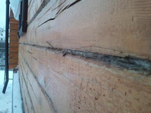 Как конопатить сруб. 04 Как конопатить сруб. 04