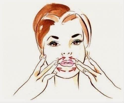 Массаж против морщин. 06