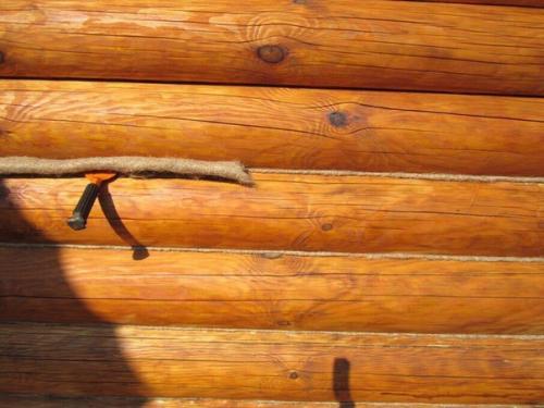 Как конопатить сруб. 03 Как конопатить сруб. 03