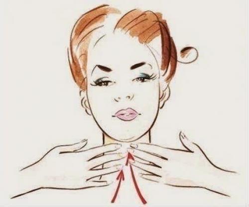 Массаж против морщин. 02