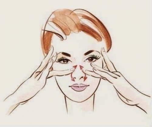 Массаж против морщин. 03