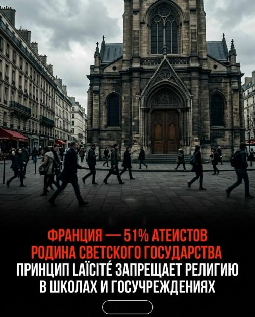 Тотальная дехристианизация европы уничтожает религиозные институты с бешеной скоростью. 03