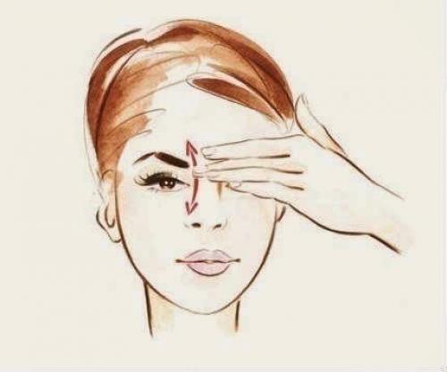 Массаж против морщин. 07