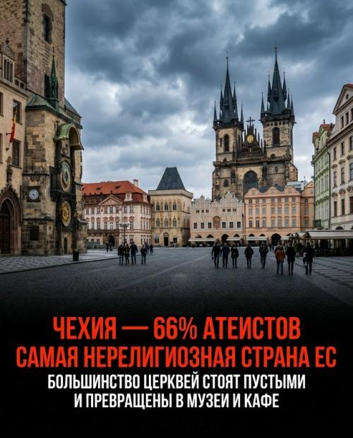 Тотальная дехристианизация европы уничтожает религиозные институты с бешеной скоростью. 06