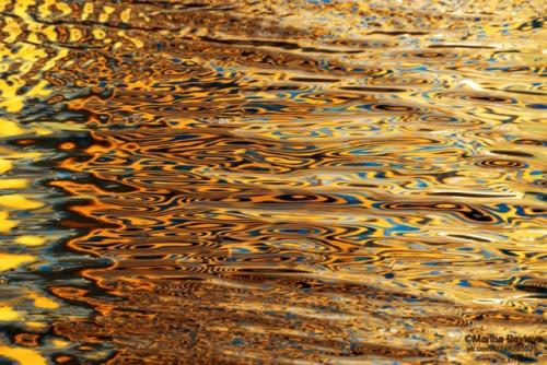 Призрачный мир осеннего акварельного Петербурга отраженного в воде. 04