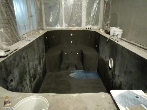 Небольшой загородный бассейн. 06