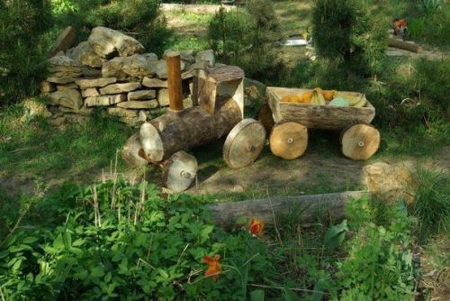 Садовый паровозик своими руками. 01