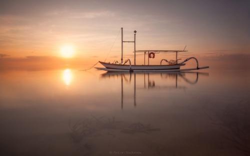 Балийское утро.  B + W Nd110 1000x. 06