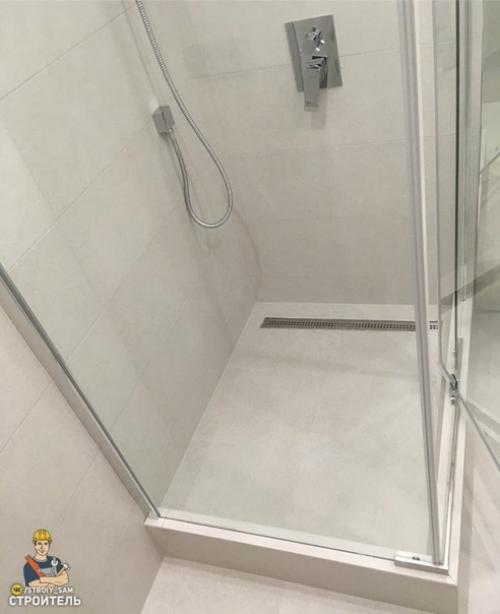 Сделал сам душевой поддон - пошагово. 06