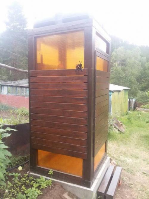 Своими руками дачный душ. 01