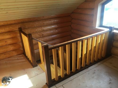 Алексей родионов. Предлагаю вам заценить, сделанную пару недель назад лестницу. 05