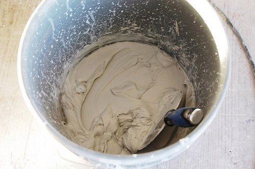 Текстура на стенах при помощи шпатлевки. 01