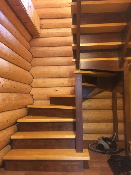 Алексей родионов. Предлагаю вам заценить, сделанную пару недель назад лестницу. 03