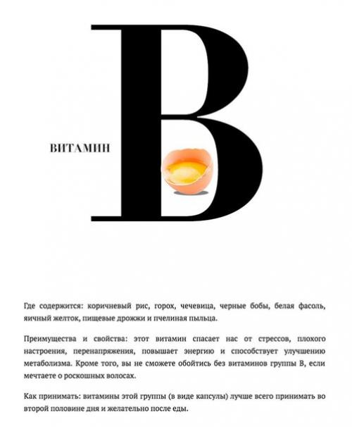 Полезная информация: как правильно принимать основные витамины. 01