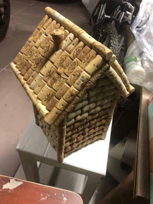 Давно хотел сделать алко - скворечник. 03