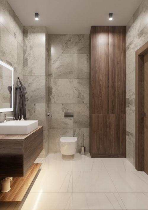 Проект санузла - 6, 8 м. кв. 02