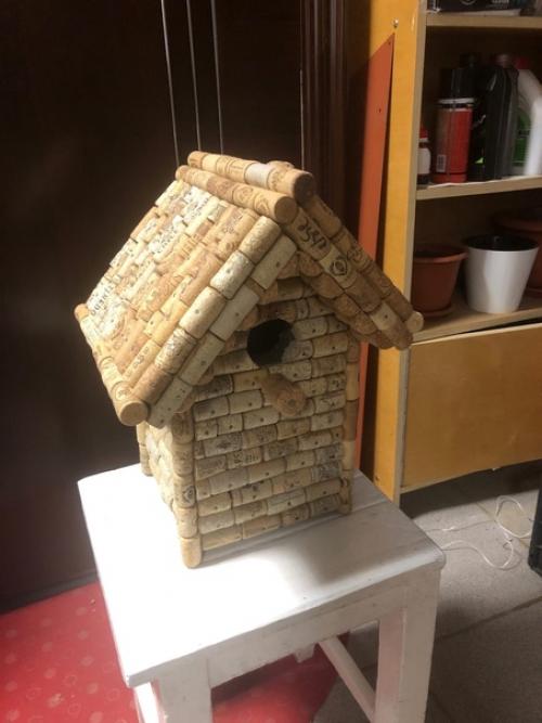 Давно хотел сделать алко - скворечник. 01