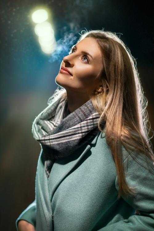 Прогулка в ночном парке. 02