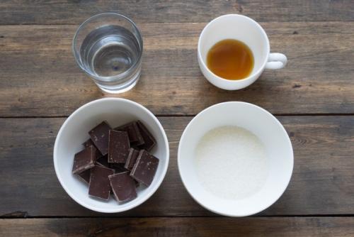 Очень быстрый шоколадный мусс. 01