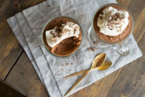 Очень быстрый шоколадный мусс. 08