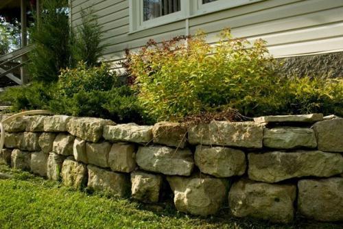 Подпорная стенка своими руками на даче. 01 Подпорная стенка своими руками на даче. 01