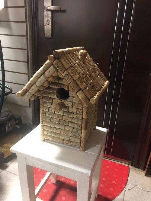 Давно хотел сделать алко - скворечник. 02