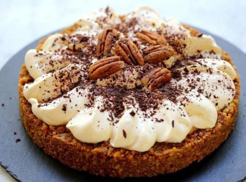 Banoffee pie - настоящее банановое блаженство! 03